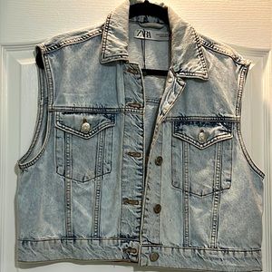 Denim vest